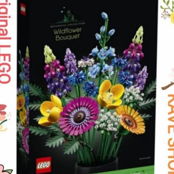 Gambar MAINAN MANTAP LEGO 10313 ICONS : WILDFLOWER BOUQUET MANTAP dari birman onlen 827 undefined Tokopedia