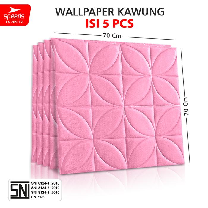 Gambar Perekat Wallpaper 3d Stiker Bata Foam Dinding Kamar Tidur 205-11 - 12 PI5mm dari Speedshome undefined Tokopedia