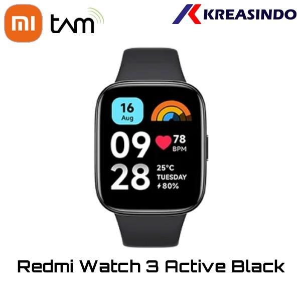 Gambar Xiaomi Mi Redmi Watch 2 Lite SmartWatch Garansi Resmi - W3ACTIVE BLACK dari Kreasindo Online undefined Tokopedia