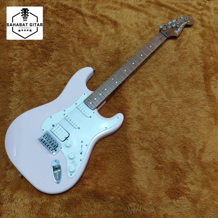 Gambar gitar elektrik listrik fender stratocaster custom HQ - peach dari sahabat gitar_NEW undefined Tokopedia