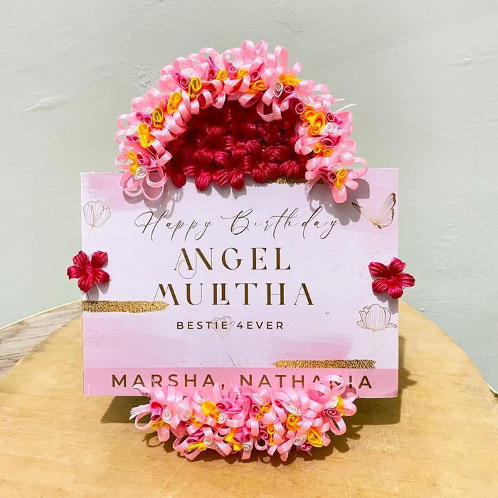 Gambar MINI KARANGAN BUNGA | HADIAH WISUDA NIKAHAN BIRTHDAY - MOTIF D dari UNIVERSE_DESIGN undefined Tokopedia