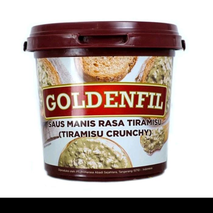 Gambar goldenfil tiramisu crunchy 1kg dari Tokoomayperintis undefined Tokopedia