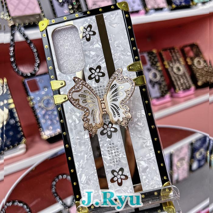 Gambar Jryu Oppo A58 A38 A78 4G 5G Casing Hp Kupu Kupu Case Mewah Sultan - Putih, OP A58 4G dari Case Sultan JRYU undefined Tokopedia
