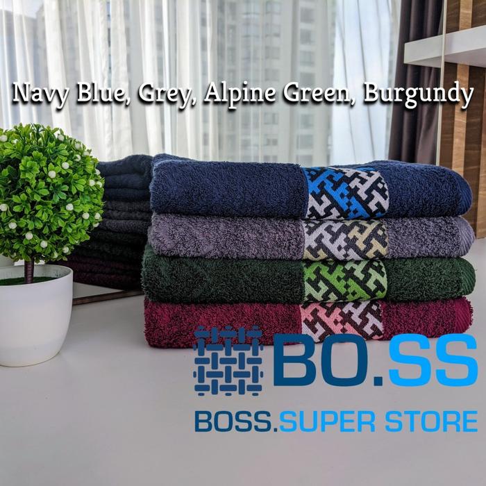 Gambar BORDIR KOMPUTER + Handuk Mandi SUPER Premium Motif - Bath Towel 70x140 - SATUAN dari BO.SS Super Store undefined Tokopedia