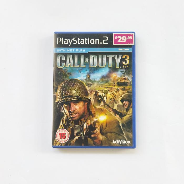 Gambar cd ps2/game ps2/kaset ps2/dvd ps2 original call of duty 3 dari tokobagus 13 undefined Tokopedia