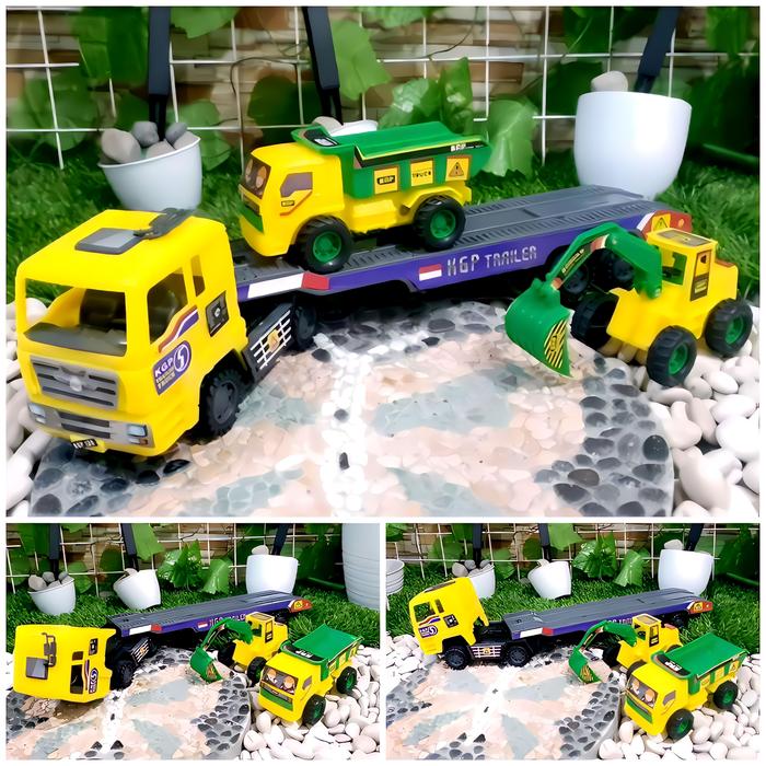 Gambar Mainan Truk Hauler Angkut Mobil Konstruksi 6in1 Mobil Truck Kontainer - Konstruksi 3in1 dari A.R.A.F.A undefined Tokopedia