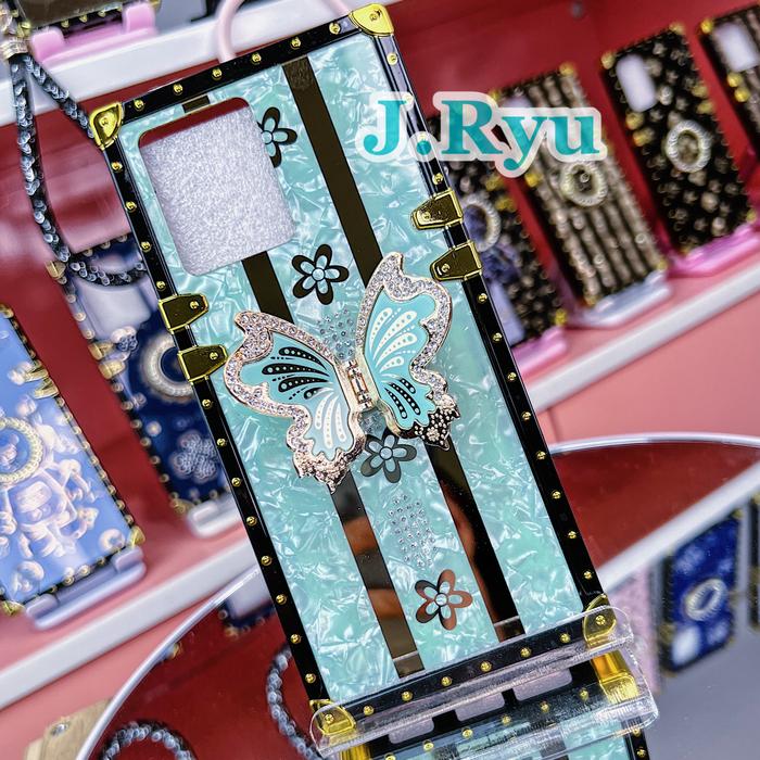 Gambar Jryu Oppo A5S A7 A12 F9 F9PRO Casing Hp Kupu Kupu Case Mewah Sultan - Hijau, F9=F9PRO dari Case Sultan JRYU undefined Tokopedia