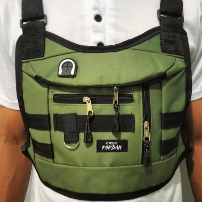 Gambar TAS DADA DEPAN TAS ROMPI MULTI FUNGSI BARU - Hijau dari LILI'S STORE 99 undefined Tokopedia