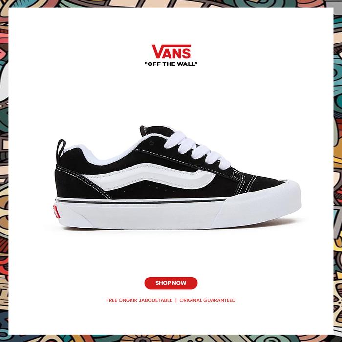VANS KNU SKOOL BLACK WHITE ORIGINAL 39