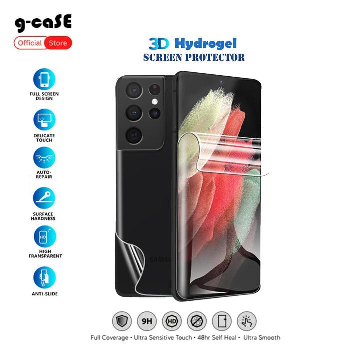 Gambar G-Case To SAMSUNG  GORES JELLY HYDROGEL CLEAR GALAXY A5 2015 2016 2017 FULL - SAM A5 2015, DEPAN dari G-caSE Official Store undefined Tokopedia