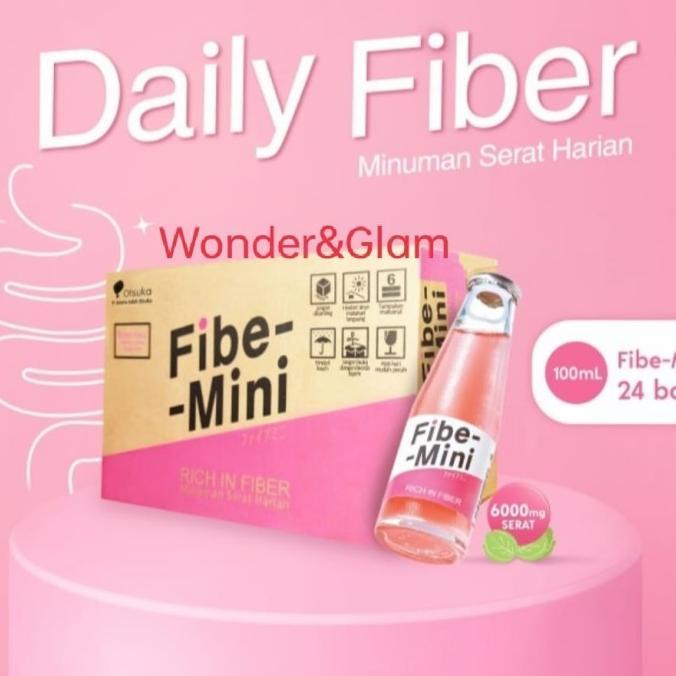 Gambar Fibe Mini 100Ml | Mini Fibe Minuman Kaya Serat 1 Dus Isi 24 Botol High dari Toko Barokah Kebon Sirih undefined Tokopedia