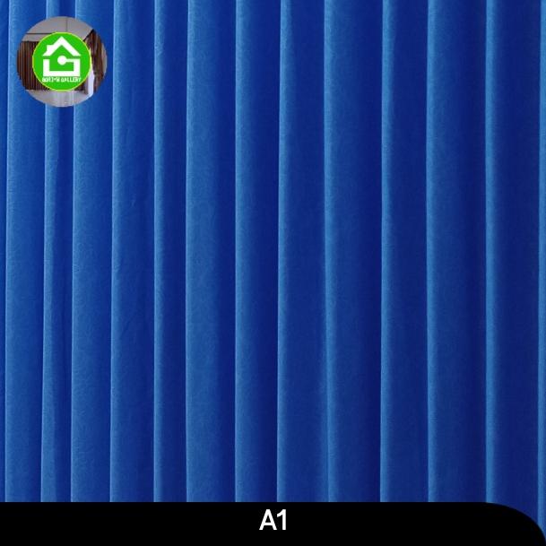 Gambar Gorden custom sekat rauangan klinik/Rumah sakit/salon/pemisah ruangan - Biru dari Gorden gallery undefined Tokopedia