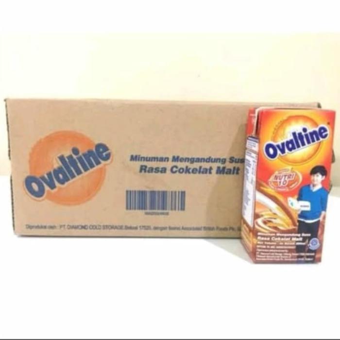 Gambar Susu Ovaltine Choco Malt UHT 200 ml (isi 24 pc) dari Indah Frozen Food New undefined Tokopedia