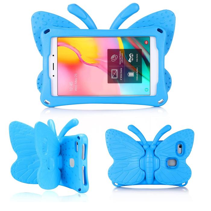 Gambar Samsung Tab A9 8.7" Tablet 2023 Wifi LTE KID Softcase Sarung Case Anak - MODEL A BIRU dari Maxxi Computer undefined Tokopedia