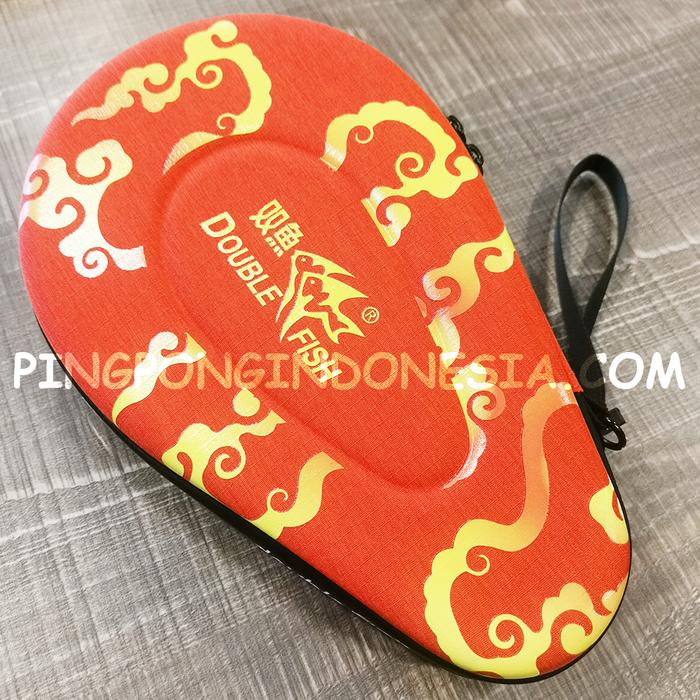 Gambar Double Fish Hard Case - Cover Bet Pingpong Tenis Meja Racket Hard Bat - Orange dari PINGPONGINDONESIA undefined Tokopedia