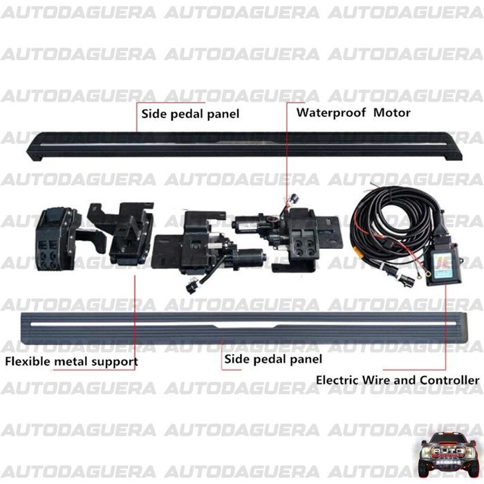 Gambar Foot step elektrik Ford Ranger T6 T7 2012 sampai 2023 dari DAGUERA AUTOSPORT undefined Tokopedia