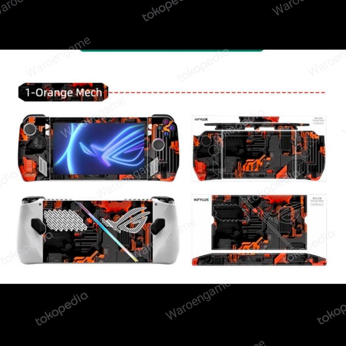 Gambar Hifylux PVC Stickers Decal Skin Strach-Proof Protective For ROG Ally - Orange Mech dari waroengame M2SQ undefined Tokopedia