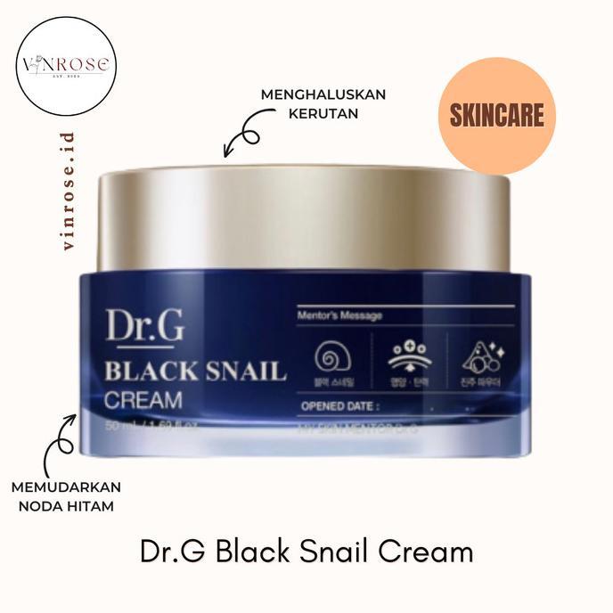 Gambar DR.G Black Snail Cream - 50ml/ Moisturizer Cream/ Pelembab Wajah dari ArFanz2 undefined Tokopedia