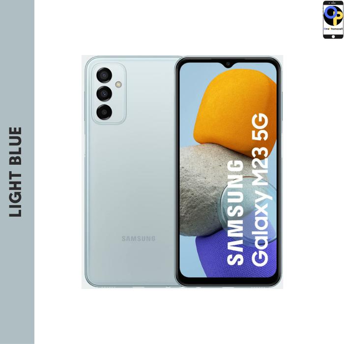 スマートフォン本体 Galaxy M23 5G Light Blue 128GB SAMSUNG Galaxy M23 5G Android Smartphone, 64GB, 4GB RAM, Dual Sim