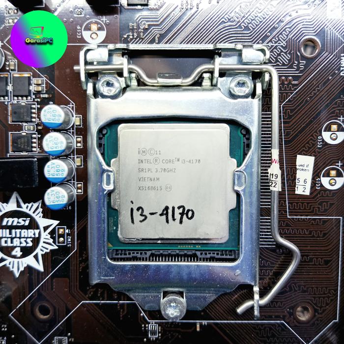 Gambar Processor Intel Core i3 4130/4150/4160/4170/4330 Socket LGA 1150 - i3-4170 dari GarasiPC undefined Tokopedia