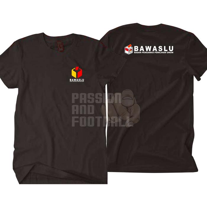 Gambar T-SHIRT KAOS BAWASLU BADAN PENGAWAS PEMILIHAN UMUM - Biru, S dari KaosHarian undefined Tokopedia