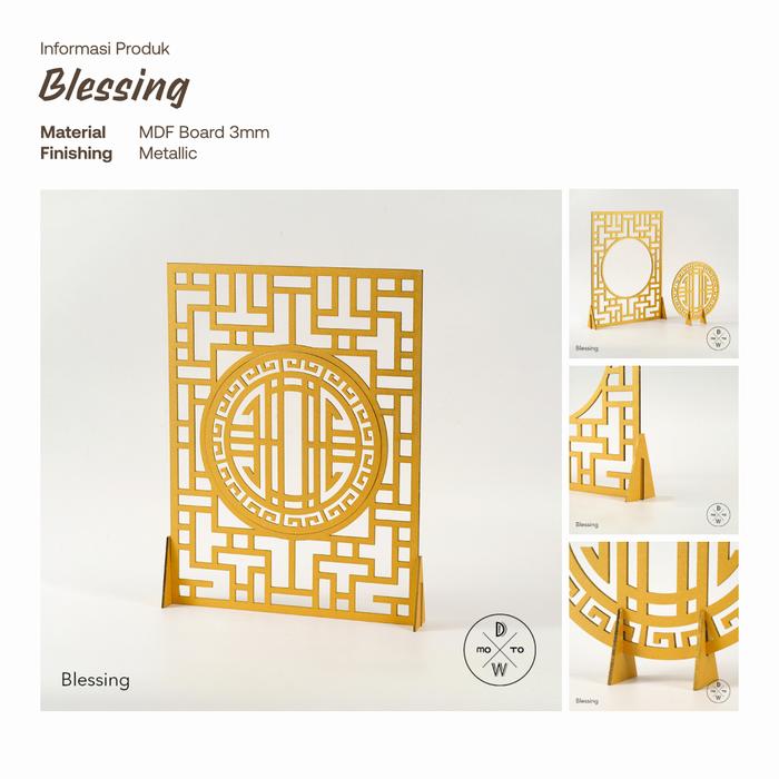 Gambar Paket Props - Foto Produk Tema Imlek - Gobo Blessing dari Moto DW undefined Tokopedia