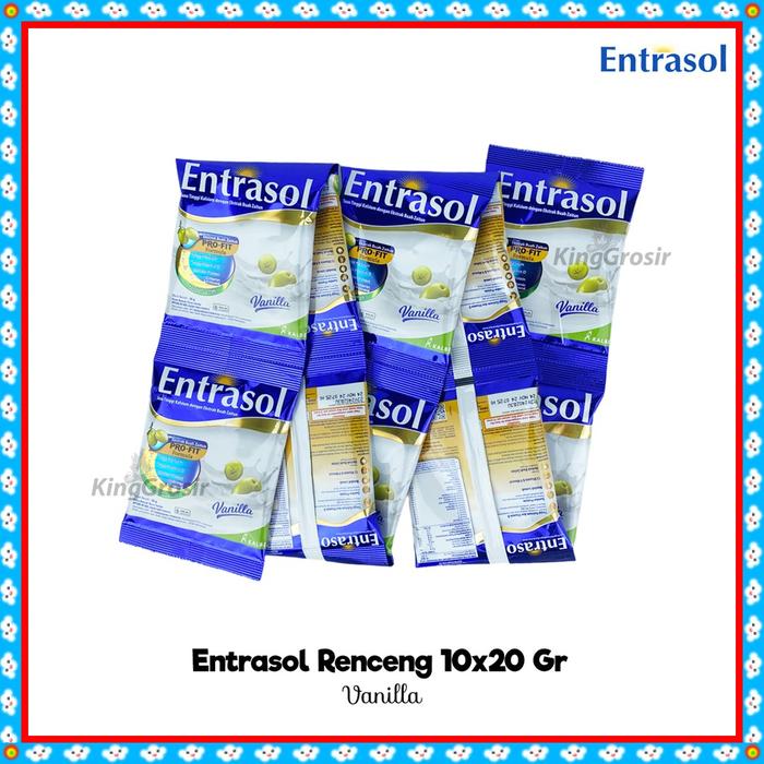 Gambar Entrasol Susu Kemasan Renceng Isi 10 sachet - Entrasol vanila dari King Grosir Murah undefined Tokopedia