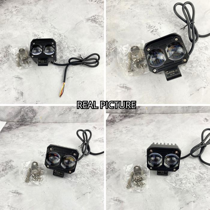 Gambar CAVIA-MINI PROJIE LAMPU TEMBAK SOROT 2 3 MATA LED FOGLAMP CRV GEN 1 - 2 MATA dari Getz Autoparts undefined Tokopedia