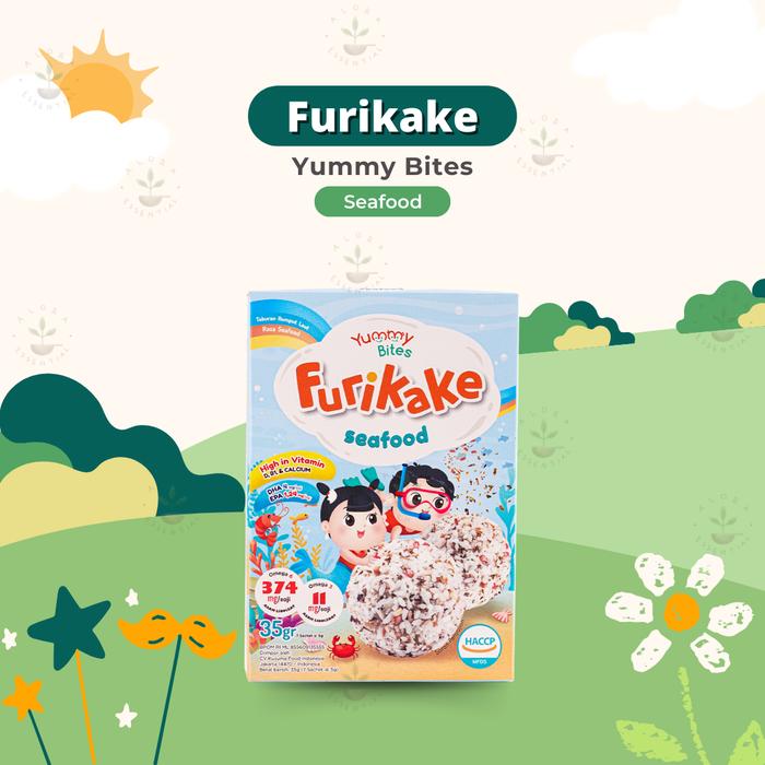 Gambar Yummy Bites Furikake 35gr - Seafood dari Alora Essential undefined Tokopedia