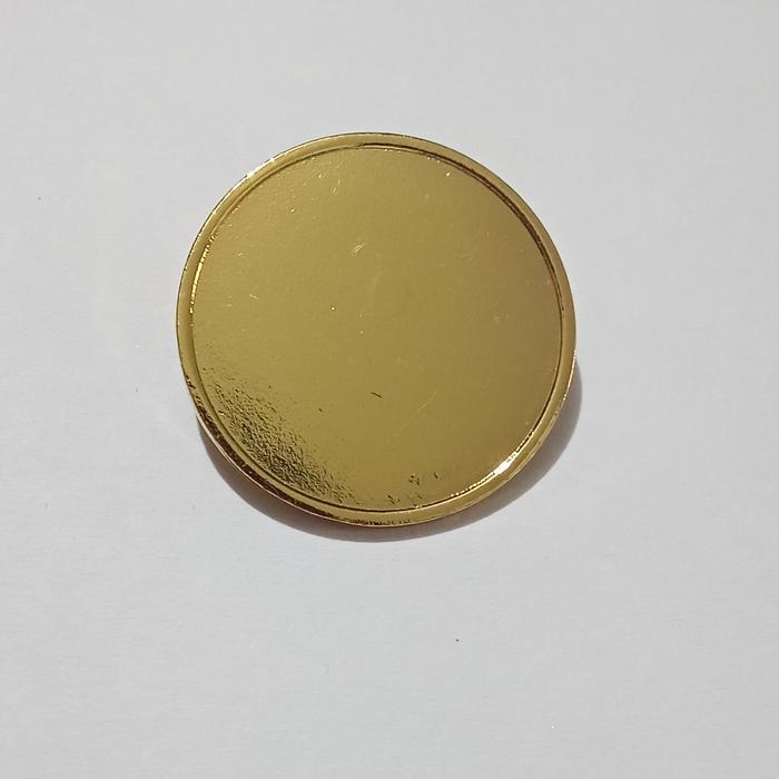 Gambar Pin Polosan Lingkaran Bulat Bahan Kuningan Cor - 2 cm dari Medaliku123 Tangerang undefined Tokopedia