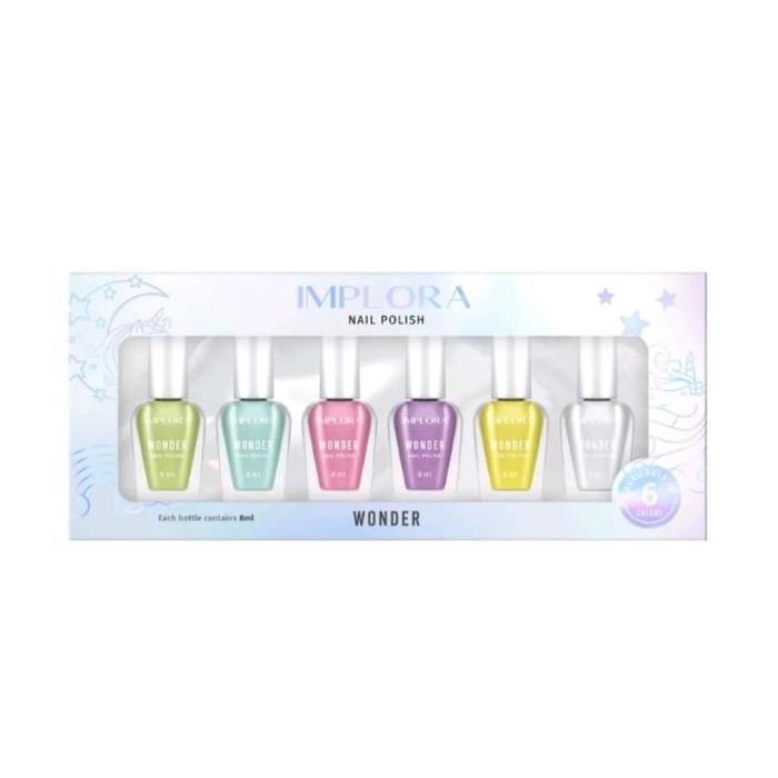 Gambar Nail Polish Implora Dijual Perbox (6Pcs) - WONDER dari asyrafimall undefined Tokopedia