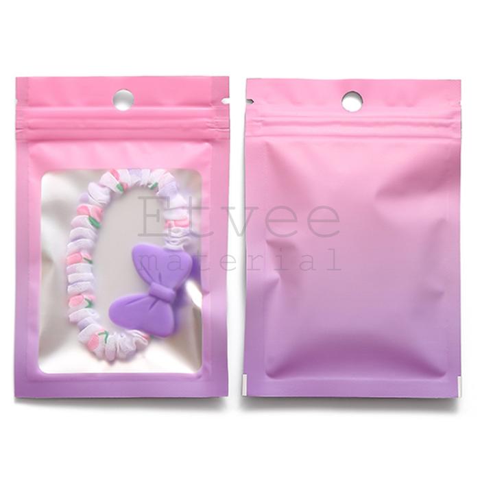 Gambar Plastik ziplock gradasi bungkus permen aksesoris - ungu, 7x10 dari Shopetvee_material undefined Tokopedia