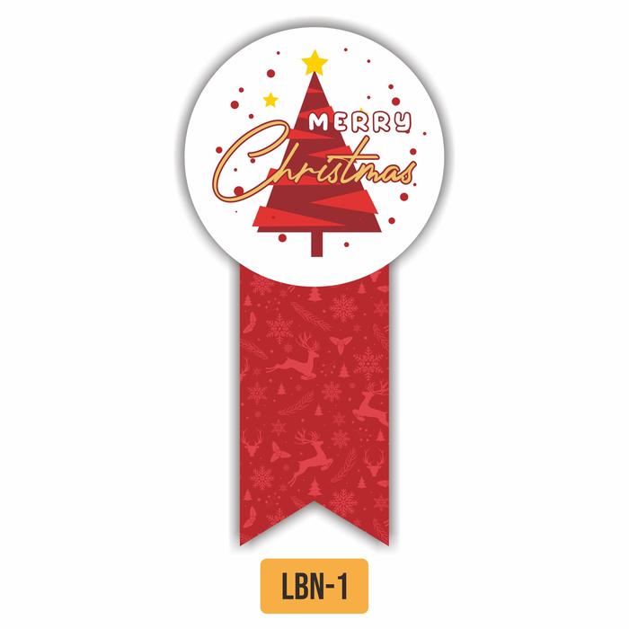 Gambar Stiker Segel Kemasan Christmas - LBN-1, Chromo dari Nex Printshop undefined Tokopedia