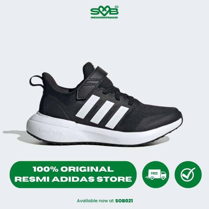 Sepatu Sneakers Adidas Kids Fortarun Black/White/Black IG5387 13K  di Sneakers Of Badass Tokopedia