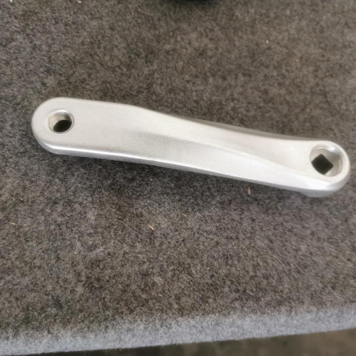 Gambar arm crank sepeda alloy 170mm - silver dari TRENDSBIKE undefined Tokopedia