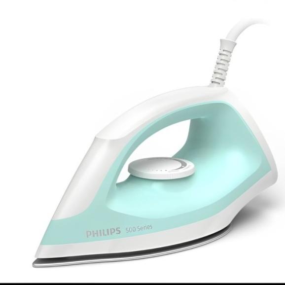 Gambar Philips Setrika Listrik Anti Lengket Dry Iron DST0510 Setrika DST 0510 - Hijau dari CV Sumber Cahaya Yogya undefined Tokopedia