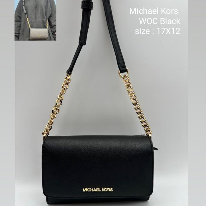 Kors Jet Set Michael Kors Woc Jual Michael Kors WOC Black Jakarta