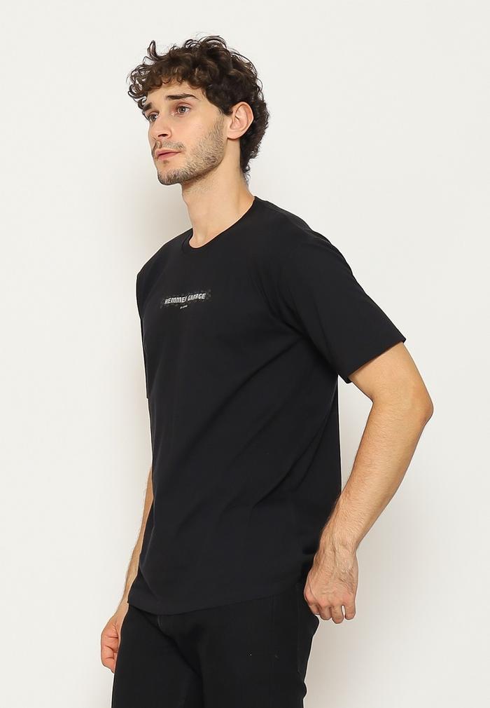 Gambar HEMMEH Kaos Pria Hitam Garage T-Shirt Hitam - M dari HEMMEH.ID undefined Tokopedia