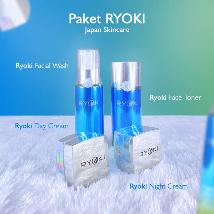 Gambar Paket skincare Ryoki japan Perawatan wajah glowing anti penuaan dini - Paket Ryoki dari Ryoki Cosmetic Tangerang undefined Tokopedia