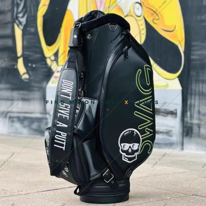 Gambar VESSEL x SWAG Tour Staff Bag Golf - Tas Golf - Hitam dari GolfxClubs undefined Tokopedia