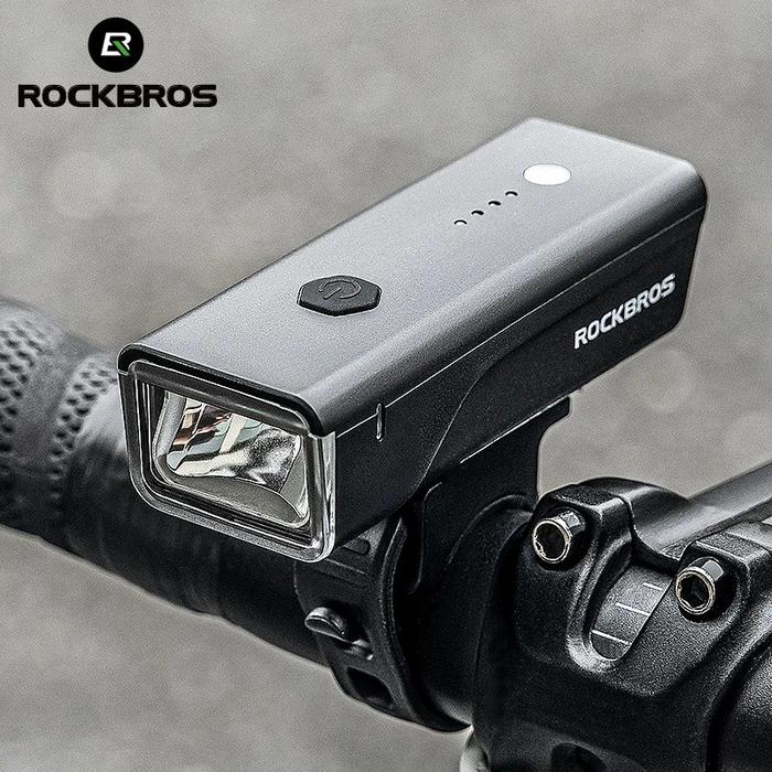 Gambar Rockbros RIP-260 Lampu Sepeda USB Type-C 1500mAh 260LM Waterproof dari wonzila undefined Tokopedia