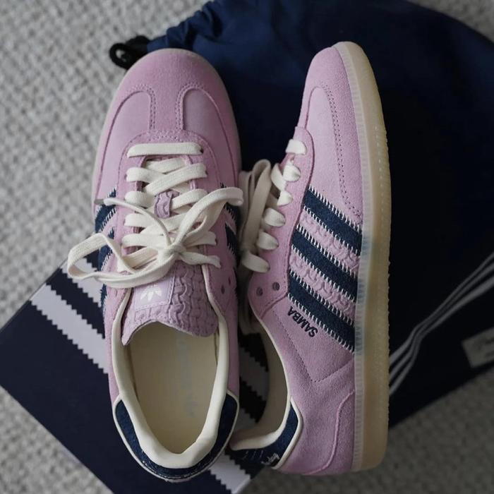 adidas gazelle silver green womens Adidas Samba OG Notitle Pink – LOCKERSTREET main image 1