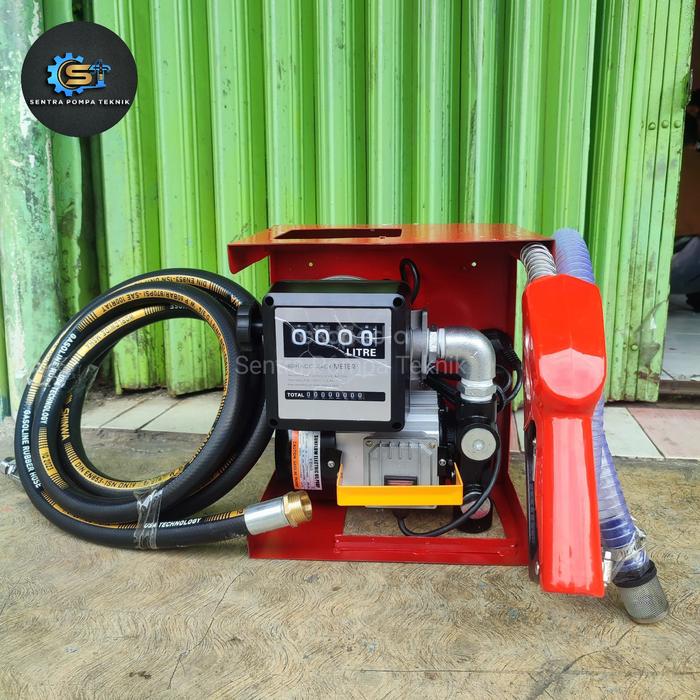 Gambar Flow Meter Solar-Diesel Set Pump-FlowMeter Dan Pompa pengisian BBM SET - Flowmeter Polos dari Sentra Pompa Teknik undefined Tokopedia
