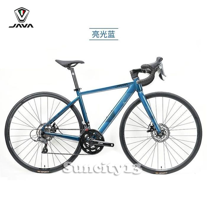 Gambar JAVA VELOCE SHIMANO R2000 8 SPEED DISC BRAKE ROADBIKE || SEPEDA BALAP - Biru, 45 dari SUNCITY13 undefined Tokopedia
