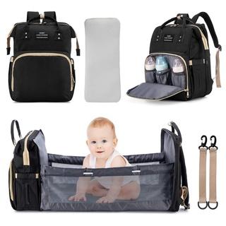 Gambar Tas Ransel Diaper Extended Bed Multifungsi Untuk Ibu dan Bayi - 9-711 - Hitam dari EGC STORE 889 undefined Tokopedia