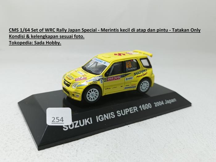 Jual CMs 1/64 Suzuki Ignis Super 1600 2004 Japan Rally No 40 Ex