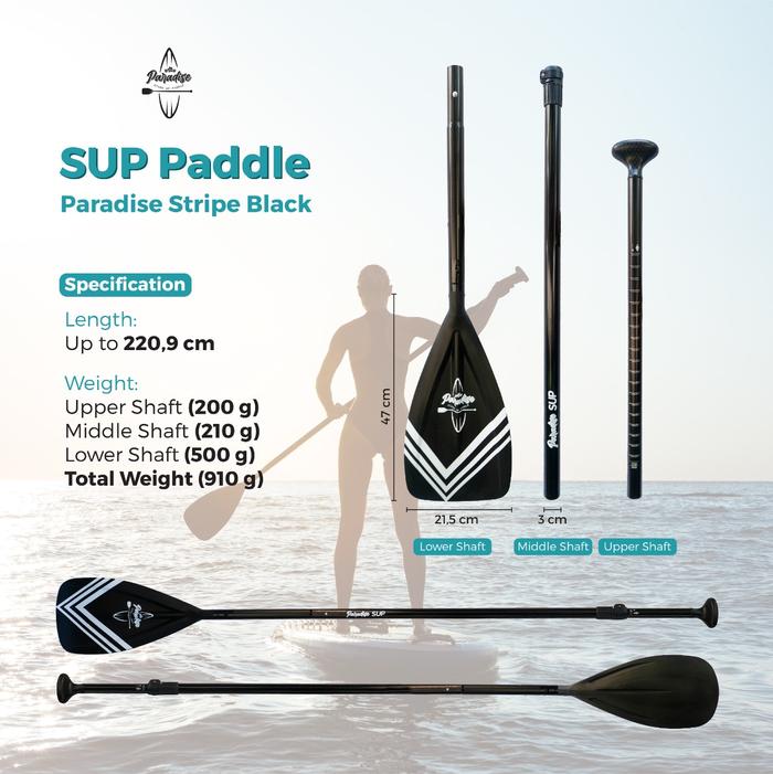 Gambar Dayung Stand Up Paddle Board / Dayung Papan Selancar SUP Yoga Paddle - Dayung Paradise dari Unique Yoga Indonesia undefined Tokopedia