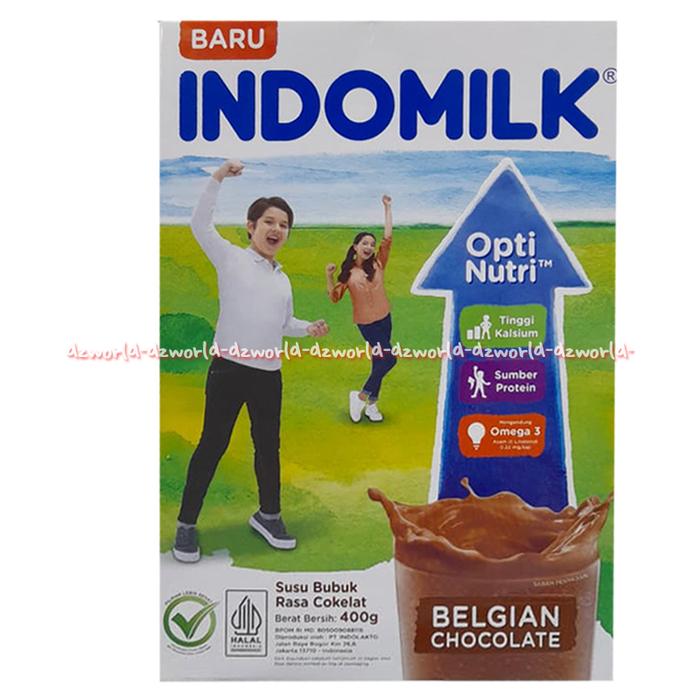 Gambar Indomilk Bubuk Coklat 400gr Susu Indomilk Bubuk Coklat Omega 3 - 2 dari dzworld undefined Tokopedia