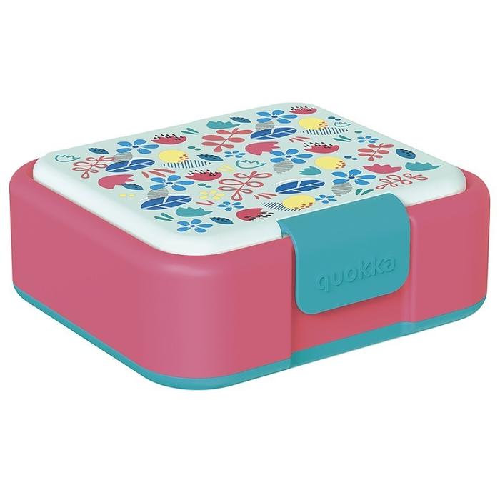 Gambar QUOKKA Kids Sandwich Box Twist - Double Wall Lunch Box Kotak Bekal Ana - FLOWERS dari joelandjanice undefined Tokopedia