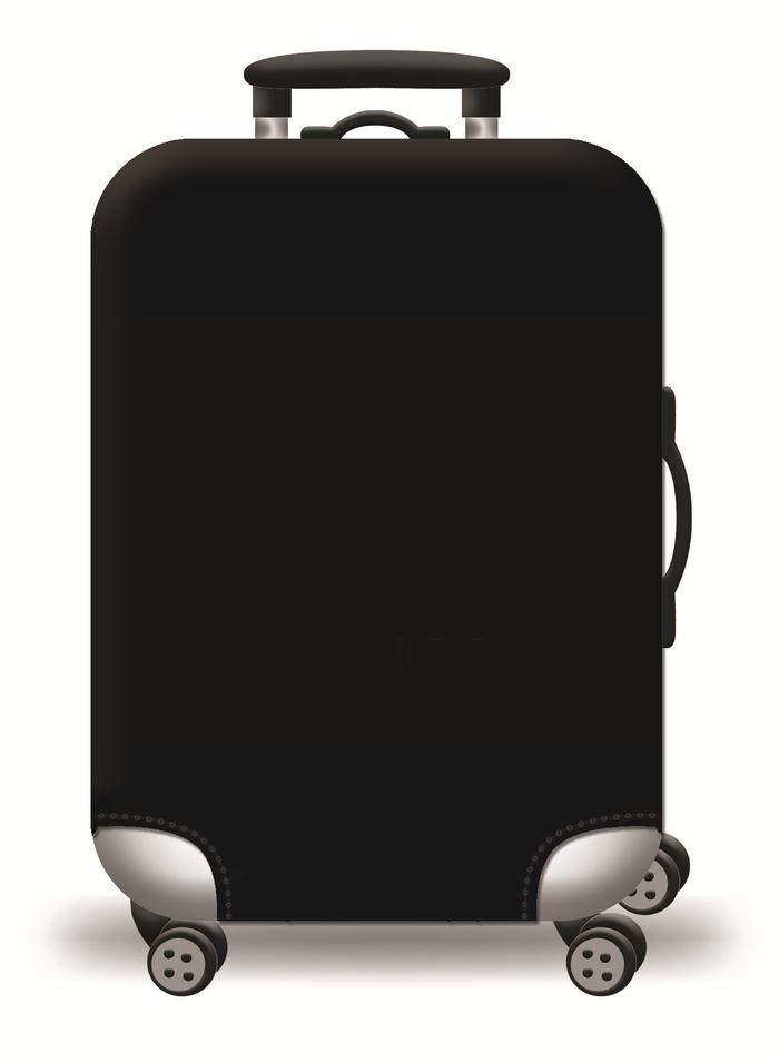 Gambar Sarung Koper Kabin 20inch/22inch/24inch, Kain, elastis, tahan lama - Black M (22-25) dari SuperValu undefined Tokopedia